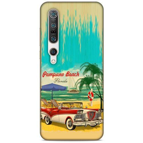 Retro (16) Desen Kalın Kılıf Renkli Xiaomi Mi 10 Pro Kılıf