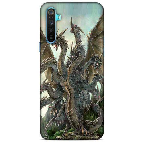 Oppo Realme 6i Kılıf Dragons (35) Fit Design Kılıf 9 Başlı Ejderha