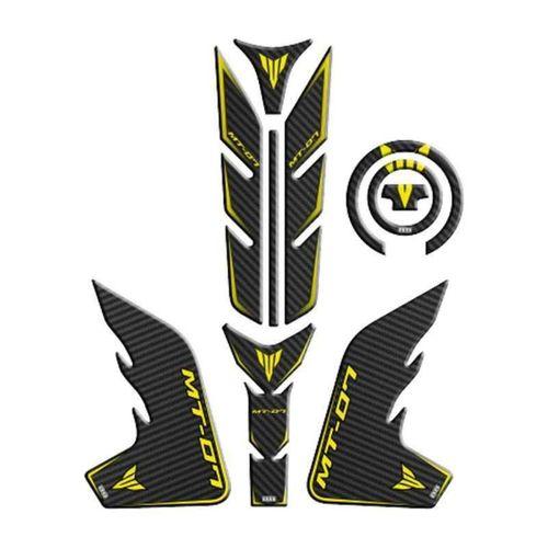 YAMAHA Yamaha Mt07 2018 - 2020 Uyumlu Tank Pad Set 001