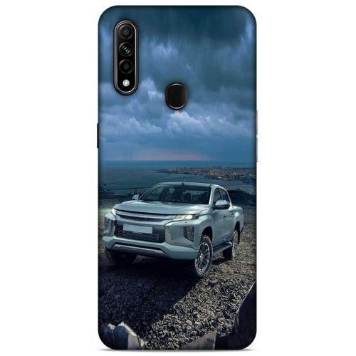 Lopard Oppo A31 Uyumlu Kılıf PickUpX (37) Silicone Cover Açık Mavi