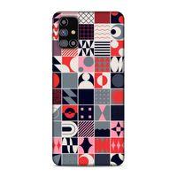 Samsung Galaxy M31s Uyumlu Kılıf Insomnia (26) Tpu Silikon Kılıf Kırmızı Krem
