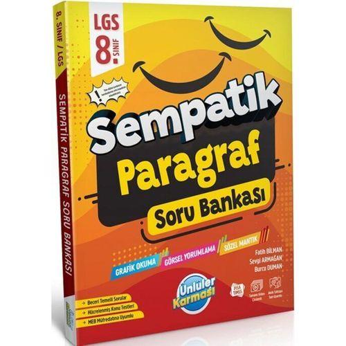 8. Sınıf LGS Paragraf Sempatik Soru Bankası Ünlüler Karması