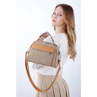 MilenyumCollection Bej Isco Kullanışlı Kadın Omuz Çanta
