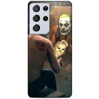 Samsung Galaxy S21 Ultra Uyumlu Kılıf Joker (48) Bumper Kılıf Hardal