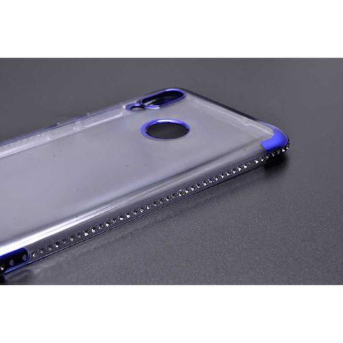 Huawei P Smart 2019 Kılıf Zore Tek Sıra Taşlı Silikon