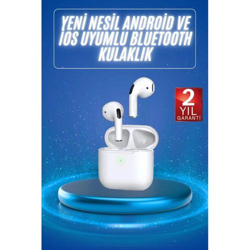 4.nesil Bluetooth Kulaklık Yüksek Ses Kaliteli Dokunmatik Kontrol Özellikli