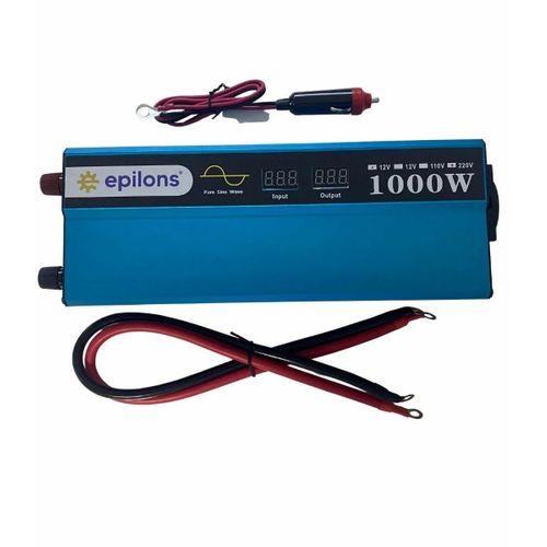 Epilons 12v 1000w Tam Sinus İnverter  220v Çevirici  - Taşınabilir Güç Kaynağı
