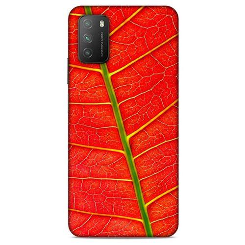 Lopard Xiaomi Poco M3 Uyumlu Kılıf Bahar (32) Soft Silikon Kılıf Kırmızı