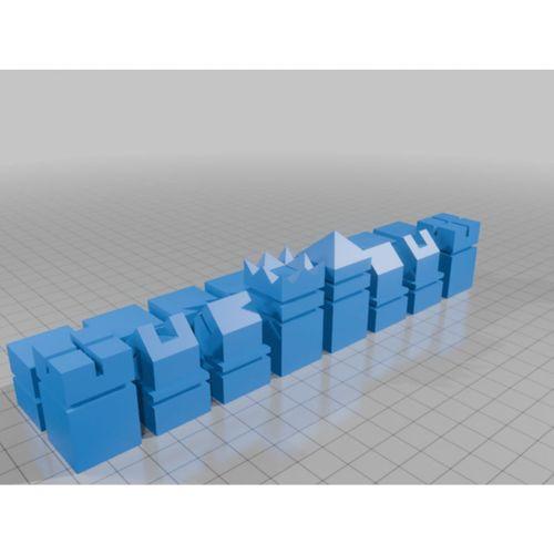 Satranç 1 3D Baskı (Bu ürün Sadece Plastik parçadır - Almadan Önce Soru Sorabilirsiniz)