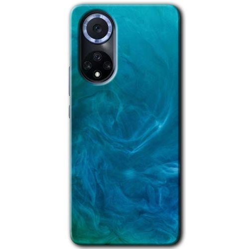 Huawei Nova 9 Kılıf HD Desen Baskılı Arka Kapak - Mavi Aura