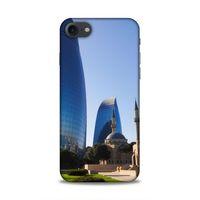 Apple Iphone 7 Uyumlu Kılıf Azarbaijan (37) Silicone Cover Kule ve Camii