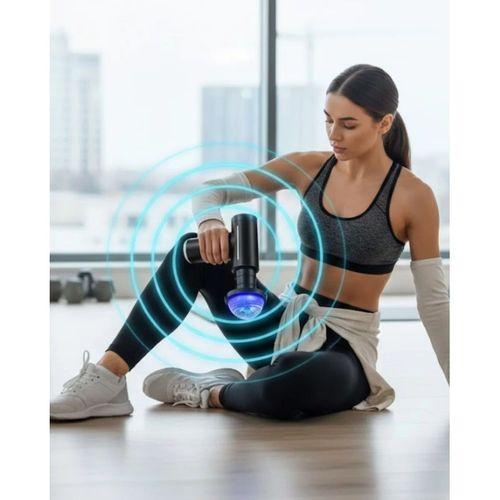 Isıtmalı Soğutmalı Masaj Tabancası 3200 Rpm Sessiz Motor Usb C Şarjlı