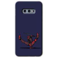 Potkal Hediye Fabrikası Samsung Galaxy S10e Kılıf HD Desen Baskılı Arka Kapak - DeadPool 3