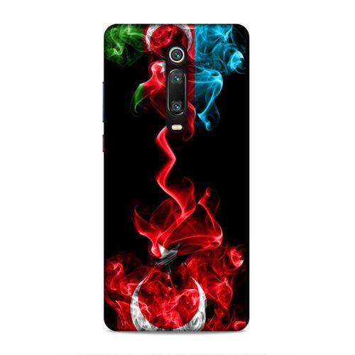 Xiaomi Mi 9T Pro Uyumlu Kılıf Azarbaijan (12) Koruyucu Silikon Azerbaycan Türk Bayrakları