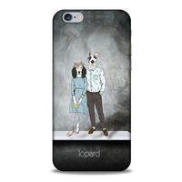 Apple Iphone 6 Kılıf FunnyMaX (46) Core Armor Kılıf Antrasit Köpek