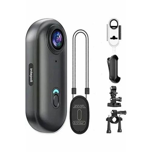 Mini 4k Wıfı Aksiyon Kamerası Vücut Kamerası Giyilebilir Video Kaydedici Hafıza Kartı Dahil