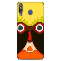 Lopard Samsung Galaxy M30 Uyumlu Kılıf Soyut Sanat (4) Desenli Koruma Kılıfı