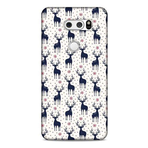 Animax Geyikler ve Kış LG K50S Kılıf Desenli Silikon