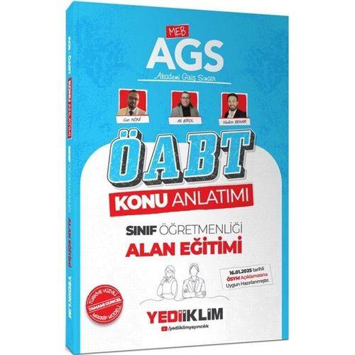 2025 MEB AGS ÖABT Sınıf Öğretmenliği Alan Eğitimi Konu Anlatımı Yediiklim Yayınları