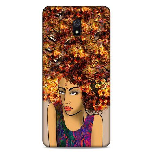 Lopard Xiaomi Redmi 8A Uyumlu Kılıf Sürreal Yüzler ♀ (15) Antişok Kılıf Baskılı