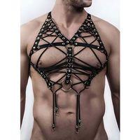 Seksi Erkek  İç Giyim Lastik Harness - Brfm70