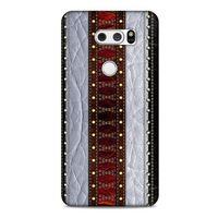 LG K40S Kılıf Patchwork (11) Tam Koruma Siyah Gri