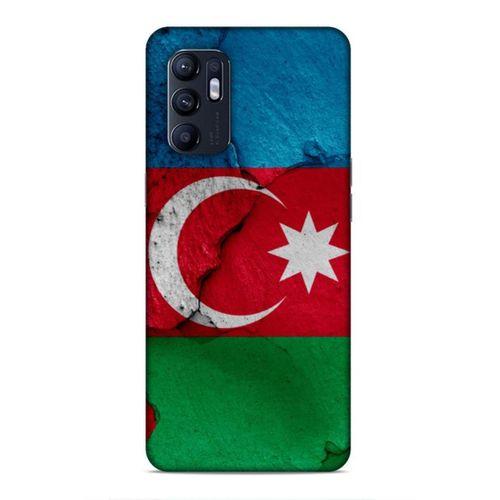 Oppo Reno 6 4G Uyumlu Kılıf Azarbaijan (18) Telefon Kılıfları Kırmızı Yeşil Mavi