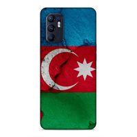 Oppo Reno 6 4G Uyumlu Kılıf Azarbaijan (18) Telefon Kılıfları Kırmızı Yeşil Mavi