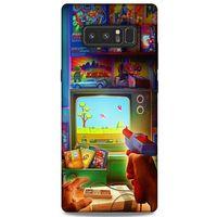 Retro (25) Desen Antişok Kapak Renkli Samsung Galaxy Note 8 Kılıf