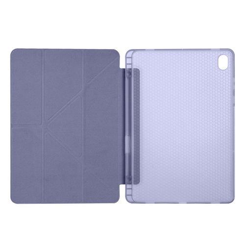 Galaxy Tab S11 Kılıf Zore Tri Folding Kalem Bölmeli Standlı Kılıf