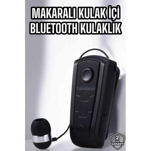 Makaralı Bluetooth Kulaklık Çağrı Cevaplama Kablolu Uzun Pil Ömrü