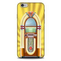 Retro (45) Desen Liquid Air Kılıf Renkli Apple Iphone 6S Plus Kılıf