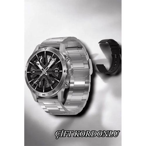 Suya Dayanıklı Dokunmatik Akıllı Saat Bluetooth 5.0, Sesli Asistan Ve Sağlık Takibi