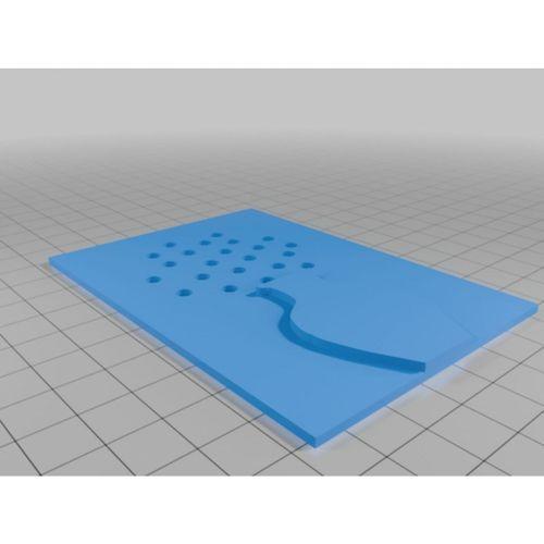 3D baskı çiçek toplama kartı şablonu (Bu ürün Sadece Plastik parçadır - Almadan Önce Soru Sorabilirsiniz)