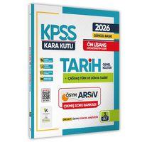 2026 KPSS Önlisans/Ortaöğretim Tarihin Kara Kutusu 3 Cilt ÖSYM Çıkmış Soru Bankası Konu Özetli Çözüm
