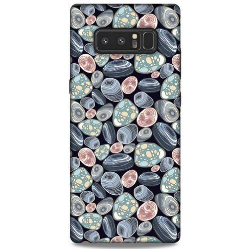 Samsung Galaxy Note 8 Kılıf Baskılı Özel Seri Taşlı (14) Lansman Kılıf