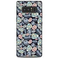 Samsung Galaxy Note 8 Kılıf Baskılı Özel Seri Taşlı (14) Lansman Kılıf