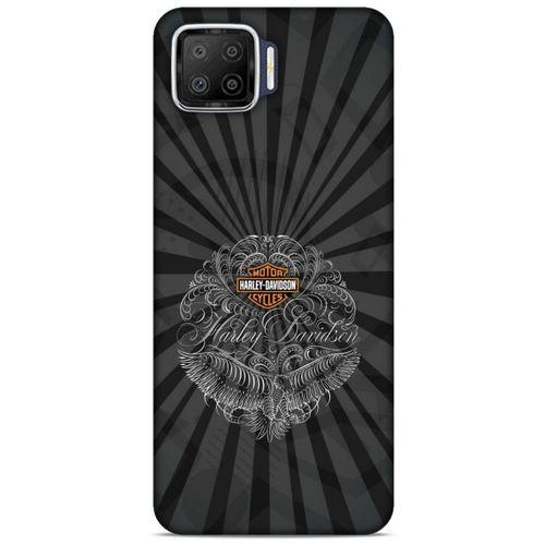 Oppo A73 Uyumlu Kılıf Motorsiklet (40) Fit Silikon Kılıf Harley