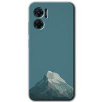 Xiaomi Redmi 10 5G HD Baskılı Kılıf + 9D Tam Ekran Koruyucu - Alone Mountain