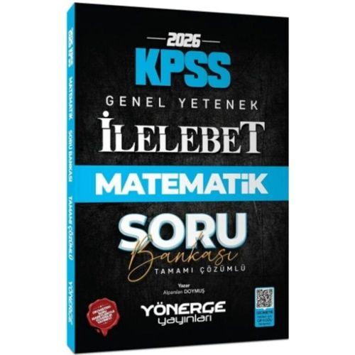 2026 KPSS Matematik İlelebet Soru Bankası Yönerge Yayınları