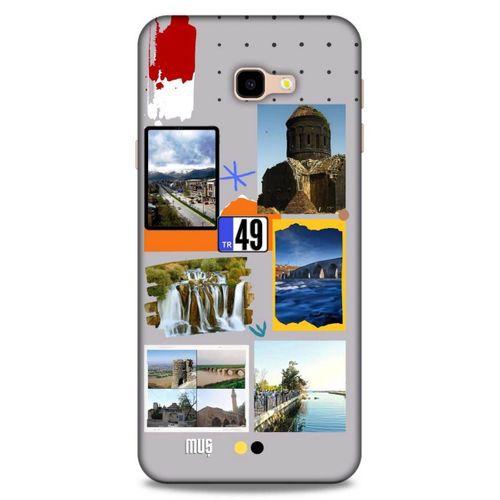 Lopard Samsung Galaxy J4 Plus Uyumlu Kılıf Şehirli ※ (49) Muş Ultra Silikon Kılıf