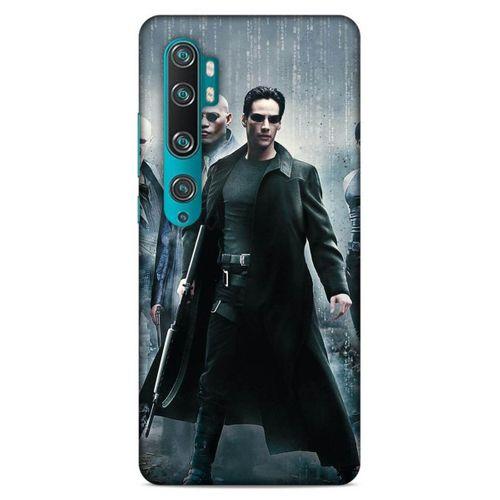Lopard Xiaomi Mi Note 10 Uyumlu Kılıf IMDB Film (15) Antişok Kılıf Matrix
