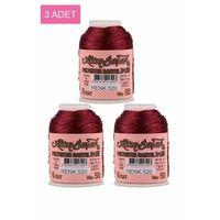 3 Adet Altınbaşak Oya ve Dantel İpi 20 gr - Royaleks - No: 520