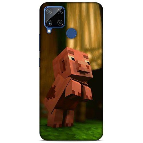 Lopard Oppo Realme C15 Uyumlu Kılıf PiXel (12) Koruyucu Silikon Köpek