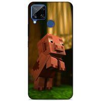 Lopard Oppo Realme C15 Uyumlu Kılıf PiXel (12) Koruyucu Silikon Köpek