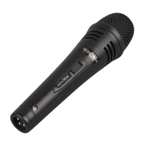 MagicVoice MV-1310 Dinamik Profesyonel Kablolu EL Mikrofonu XLR Girişli Alüminyum (5 Metre Kablolu)