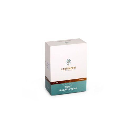 GOLD NEEDLE Steril Akupunktur Iğnesi 0.25mm X 25mm 200 Lü