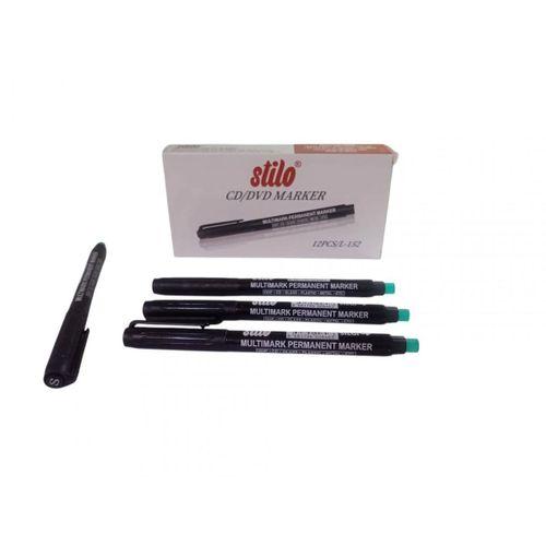 STİLO SİLGİLİ ( S ) ASETAT KALEMİ - MAVİ ( Üç Adet )