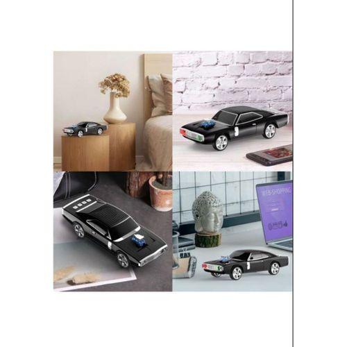 Kablosuz Hoparlör Bluetooth 1968 Retro Ride Araba Hoparlör ve FM Radyo USB SD AUX Girişli WS-1968 Kırmızı