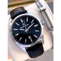 Daniel Klein Deri Kordon Takvimli Kadran 2 Yıl Garantili 3 Atm Dayanıklı Erkek Kol Saati E140036-2